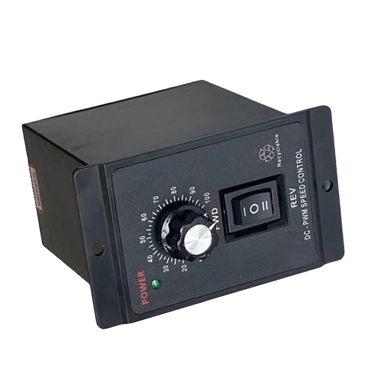 DC12-60V 10A/20A PWM Motor Speed Controller with/without Reversible Function for Brush Motors and Electric Vehicles Multicolor