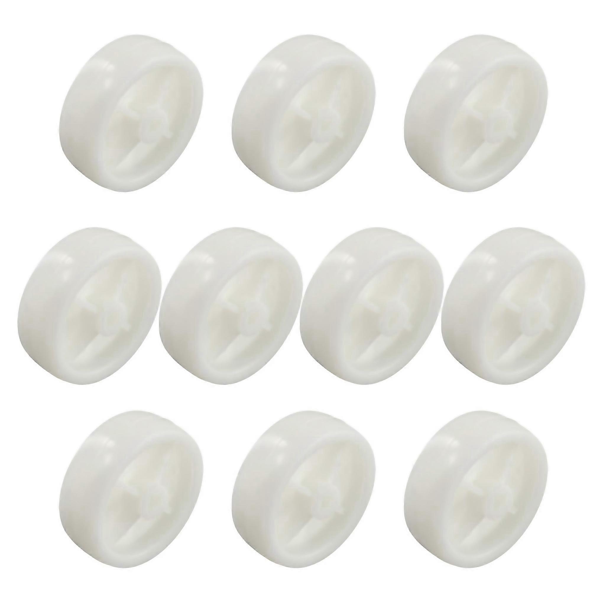 For 3 Inch Single Wheel Light Pp Plastic Small White