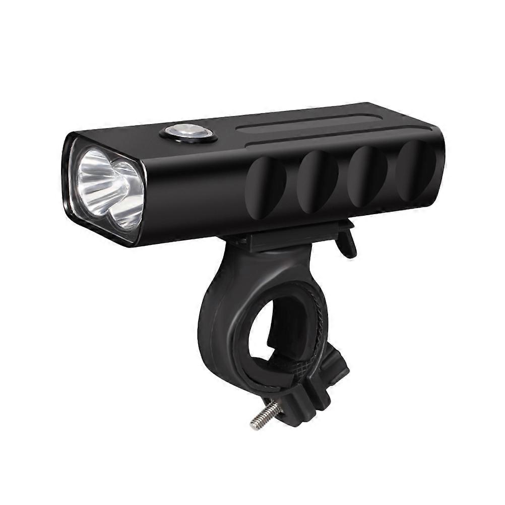 USB Rechargeable Bike Headlight with Aluminum Alloy Color for Bicycle Use 6 Hours