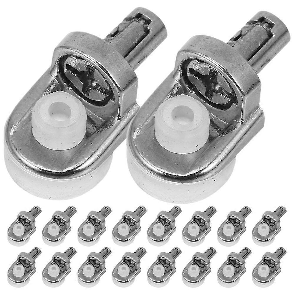 Layer Board Shelf Pin Metal Shelf Pegs for Cabinet Support 24Pcs Silver