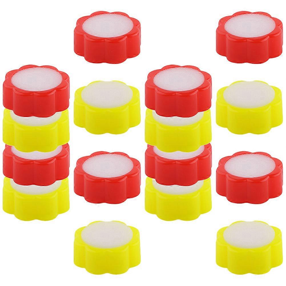 Non Slip Fingertip Moisteners for Efficient Money Handling – Comfortable Sponge Cups for Offices, Banks, Supermarkets – 16pcs Financial Supplies