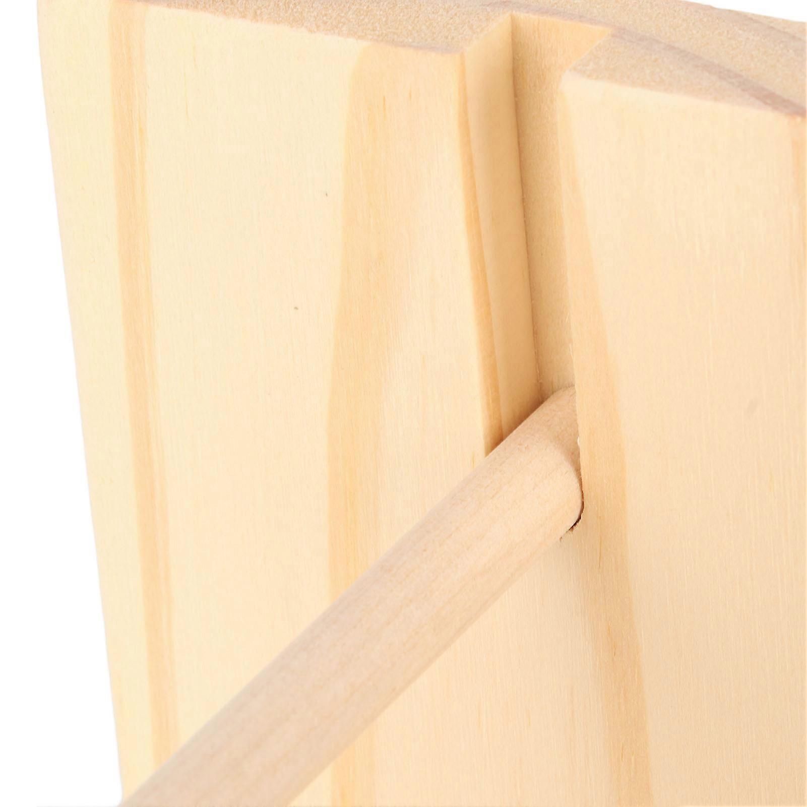 Horizontal Yarn Holder 20cm Spindle Length Increase Speed DIY Wooden Yarn Holder for Sewing Quilting
