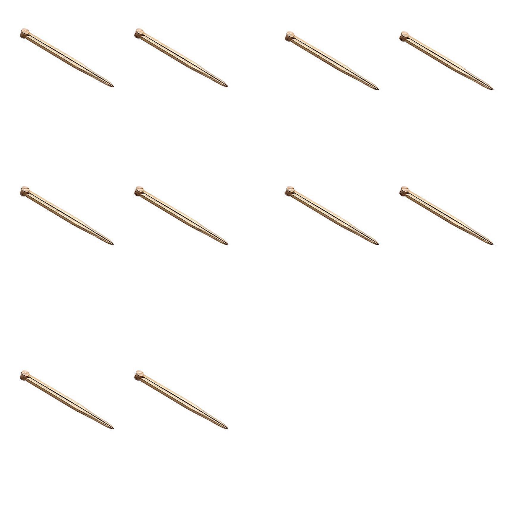 10X Nautical Chart Straight Divider Solid Brass Marine Dividing Tool No Rust for Architects Marine N