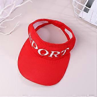 Kesä aurinkohatut Miehet Naiset Säädettävä UV-suoja Toppi Tyhjät hatut Kiinteä urheilu Tennis Golf Juoksu Aurinkovoide Baseball-lippis