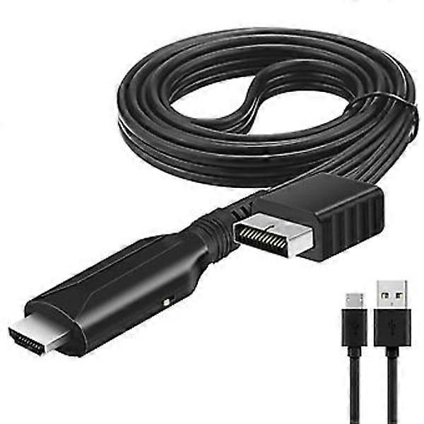 No Delay PS1/PS2 to HDMI-compatible Adapter 1m Length Converter