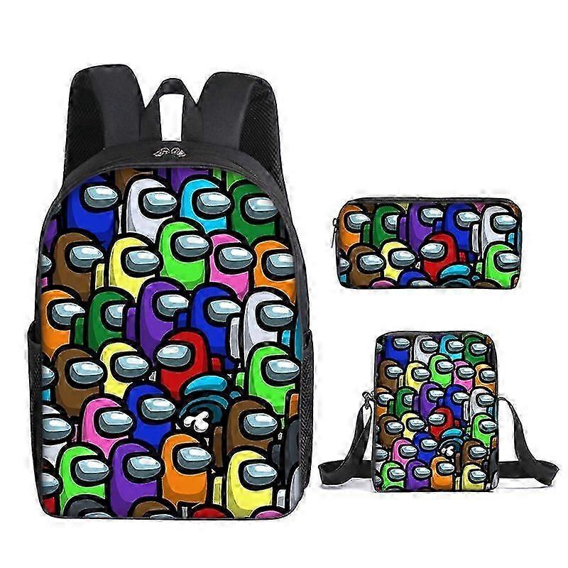 British Classroom Approved Among Us Backpack with Matching Accessories