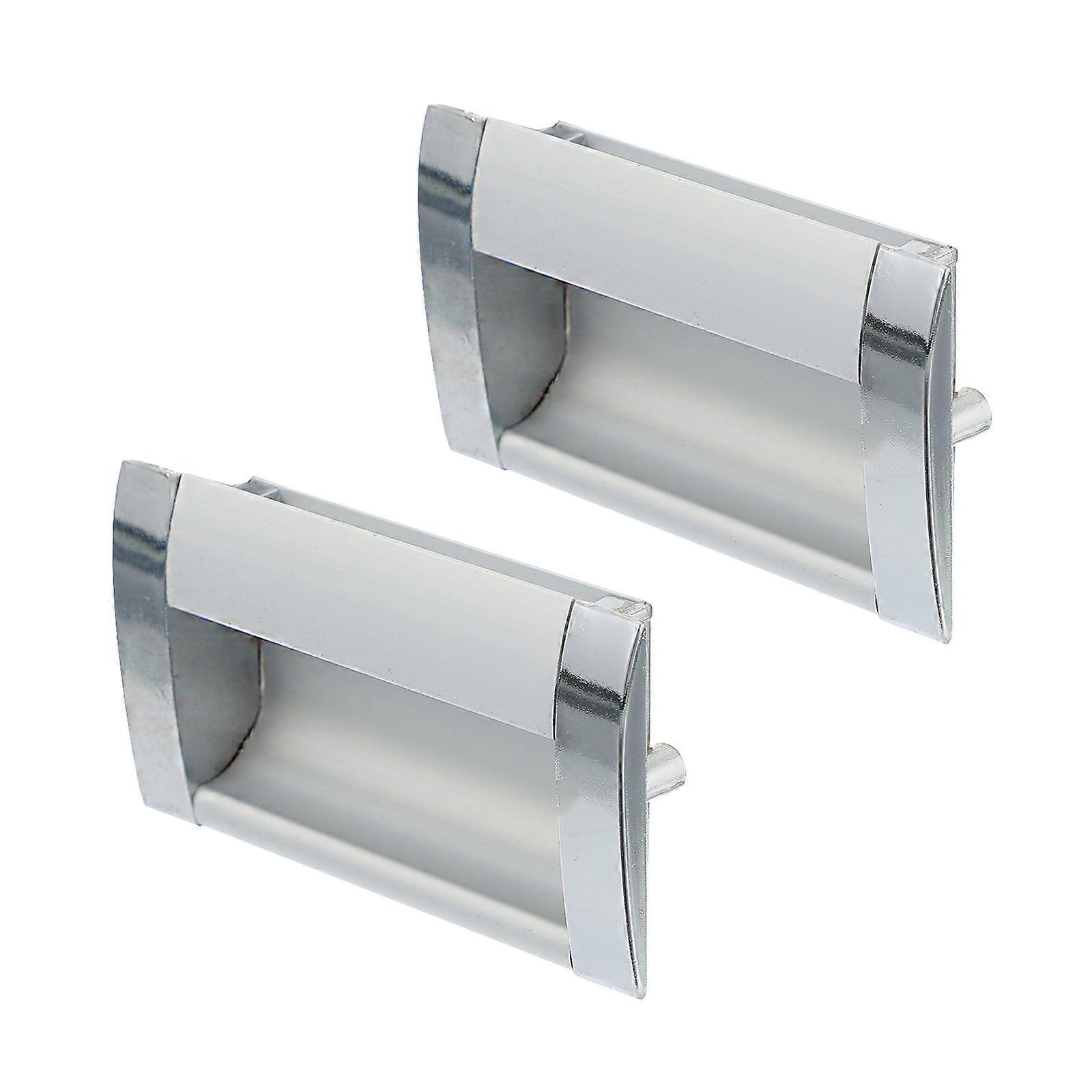 Here's a refined and professional product description based on your input:

 

**2pcs Embedded Aluminum Wardrobe Pull Handles – Matte Finish,