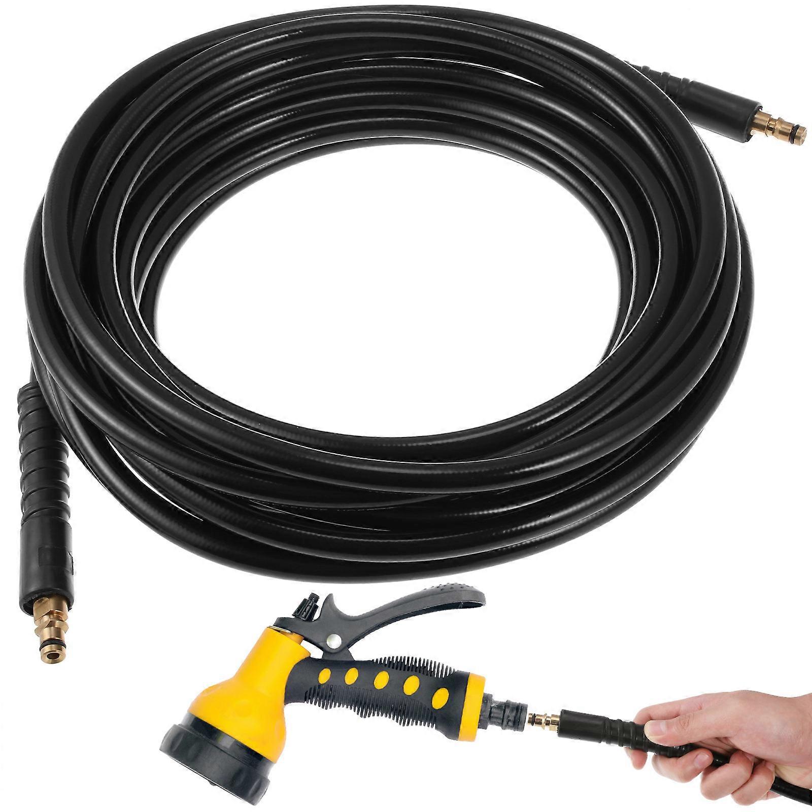 High Pressure Washer Hose Extension Durable, Weather Resistant Water Hose for Easy Installation and Outdoor or Car Cleaning Use