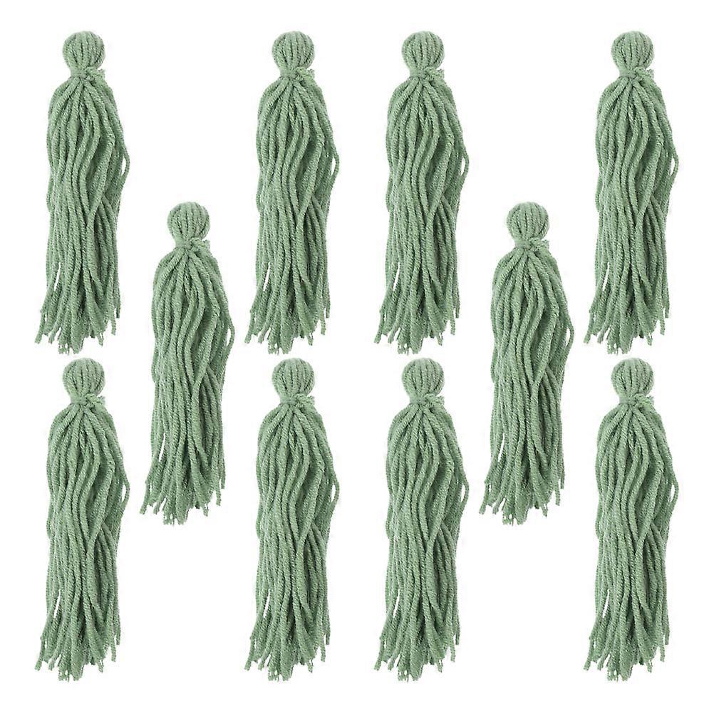 Fish Breeding Mop Spawning Mop Aquarium Maintenance Large Design Floating Woolen Yarn 10Pcs