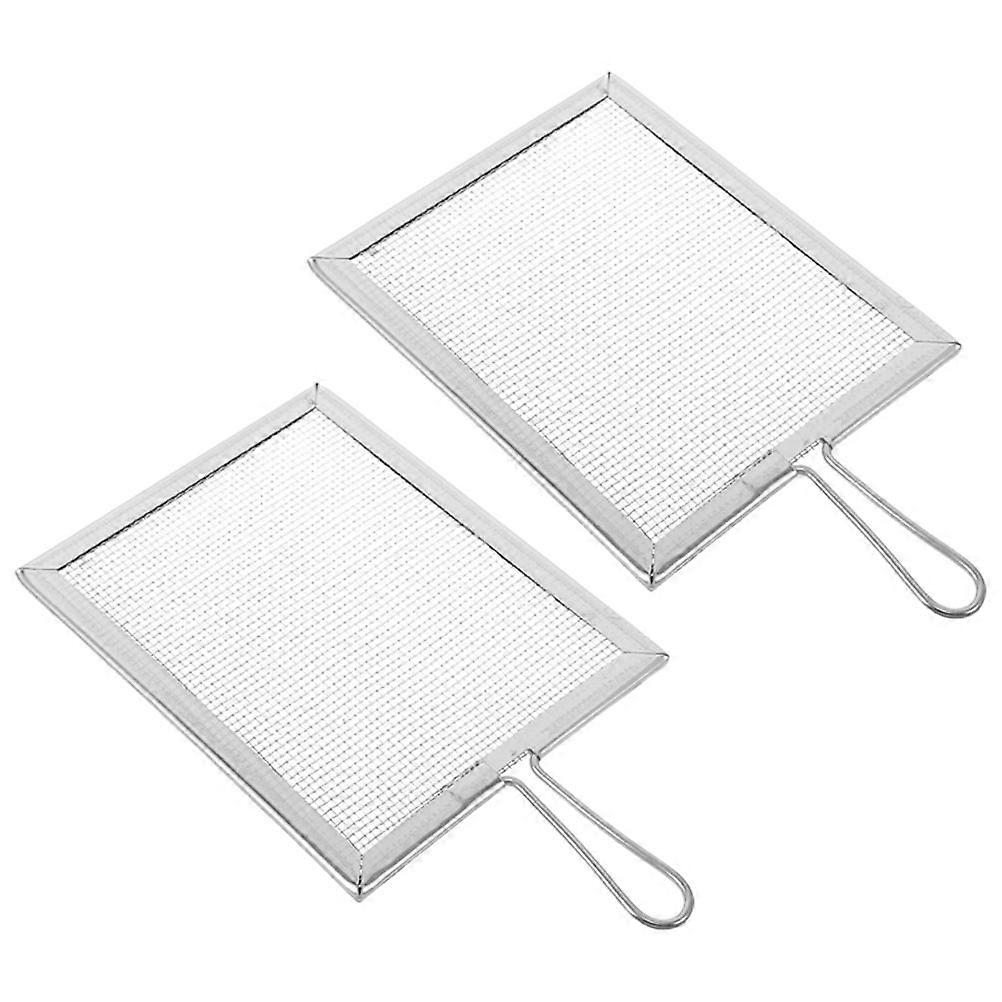 Glaze Mud Strainer Filter Fine Mesh Sieve Sculpting 2Pcs
