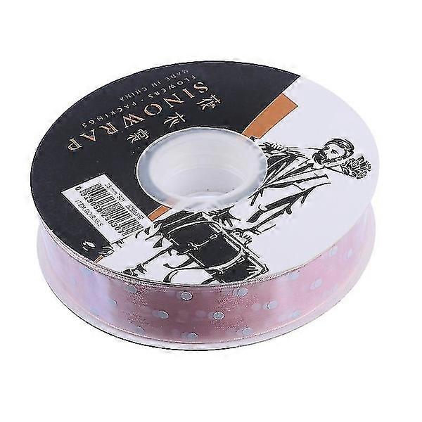 1 Roll Polka Dot Wrapping Ribbon
