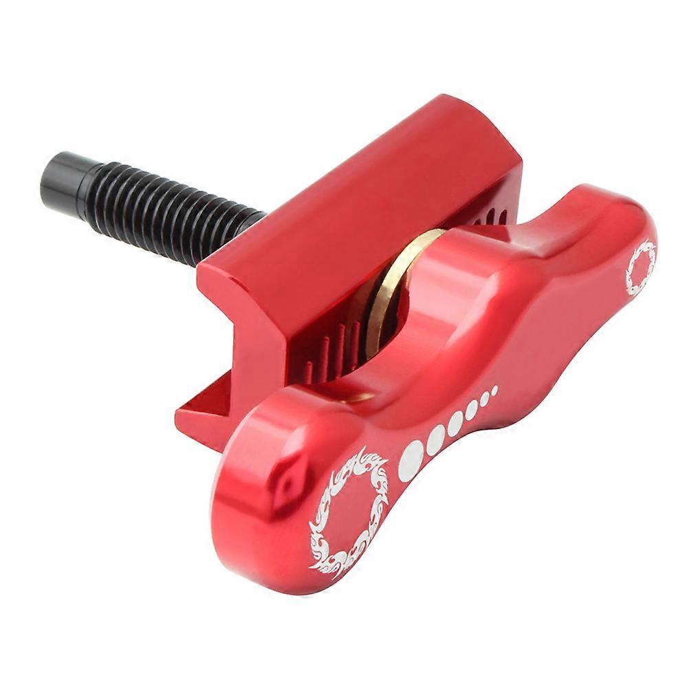Cycle Seat Post Clamp Suitable For Outdoor Cycling 6.5X6.5CM Red Easy To Install 1 Set