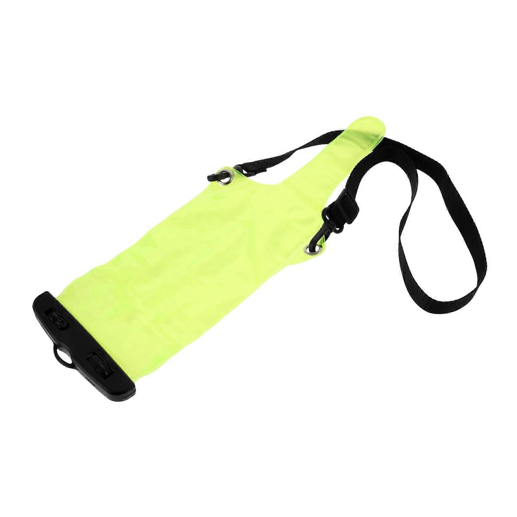 Waterproof Radio Protection Bag, Dustproof Carry Case, User-Friendly Design for Outdoor Activities, Bright Yellow, Compatible with Most Models