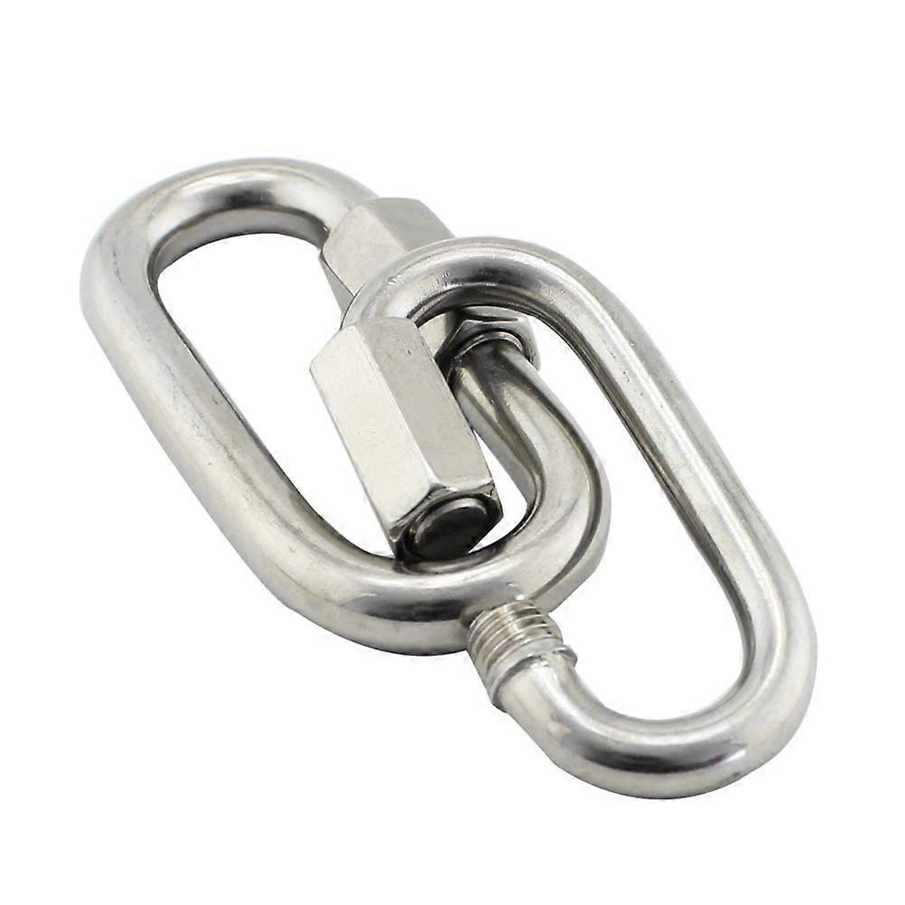2pcs Chain Connection Ring Stainless Steel Quick Link Buckle 5mm 304