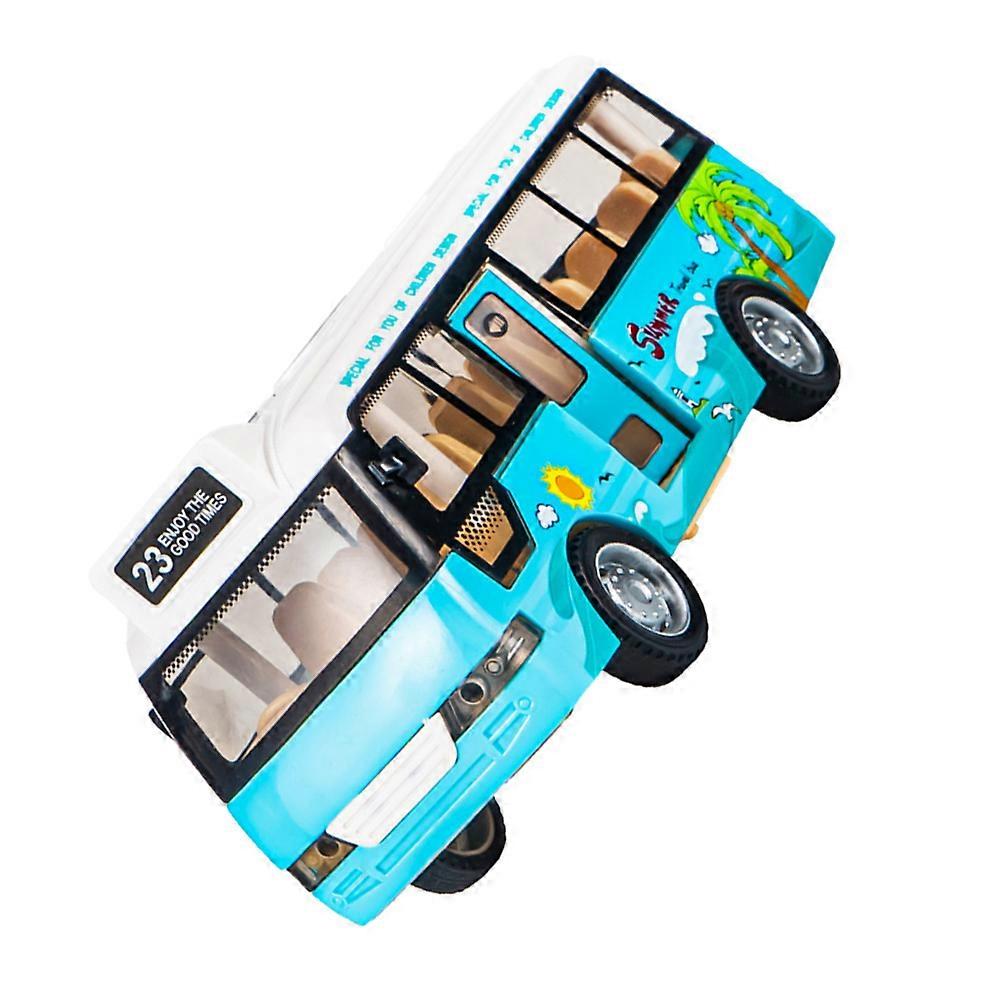 School Bus with Realistic Design for Imaginative Play and Parent Child Interaction