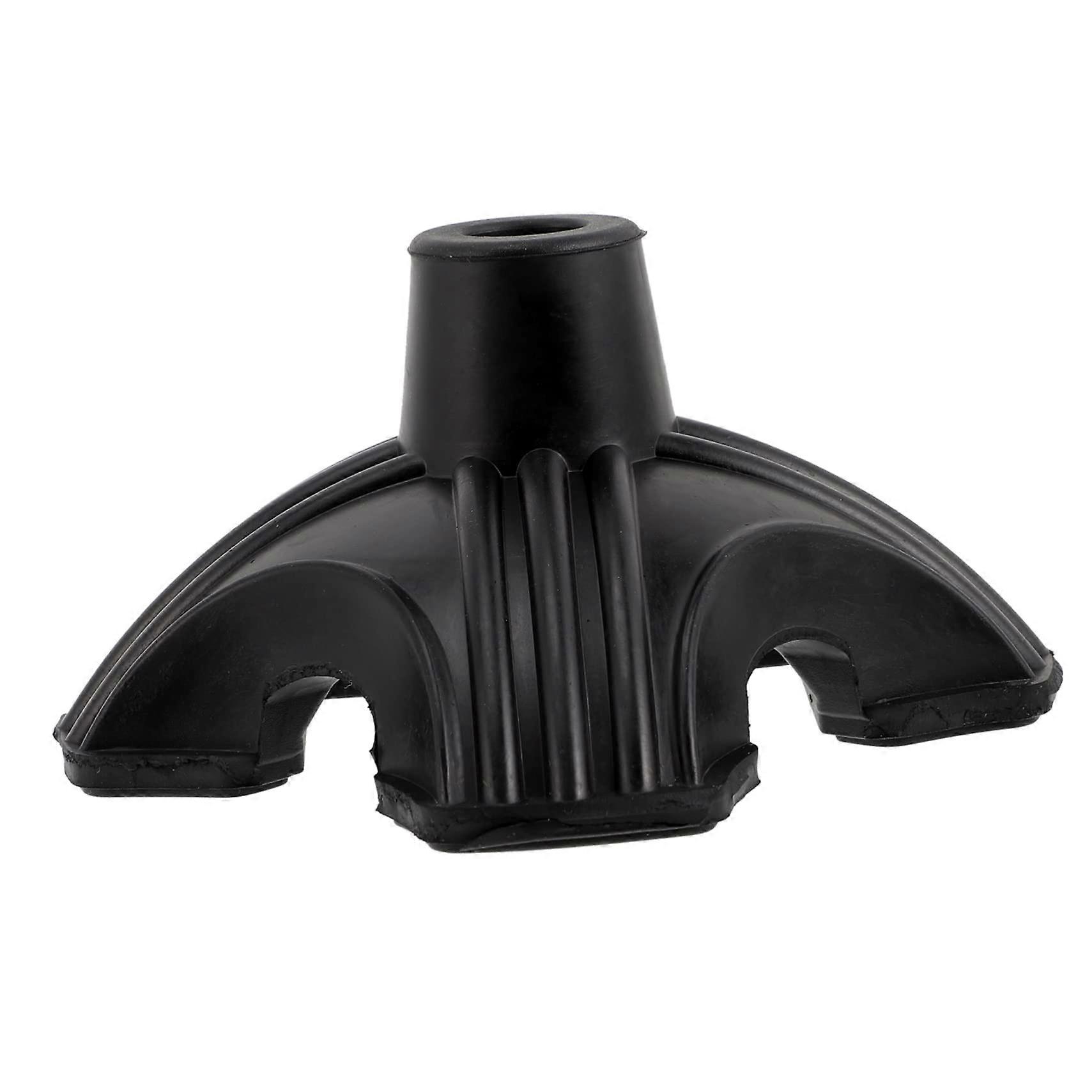 Selfstanding rubber feet for walking sticks  
Nonslip replacement tips for crutches  
Durable rubber base  
Install for daily use