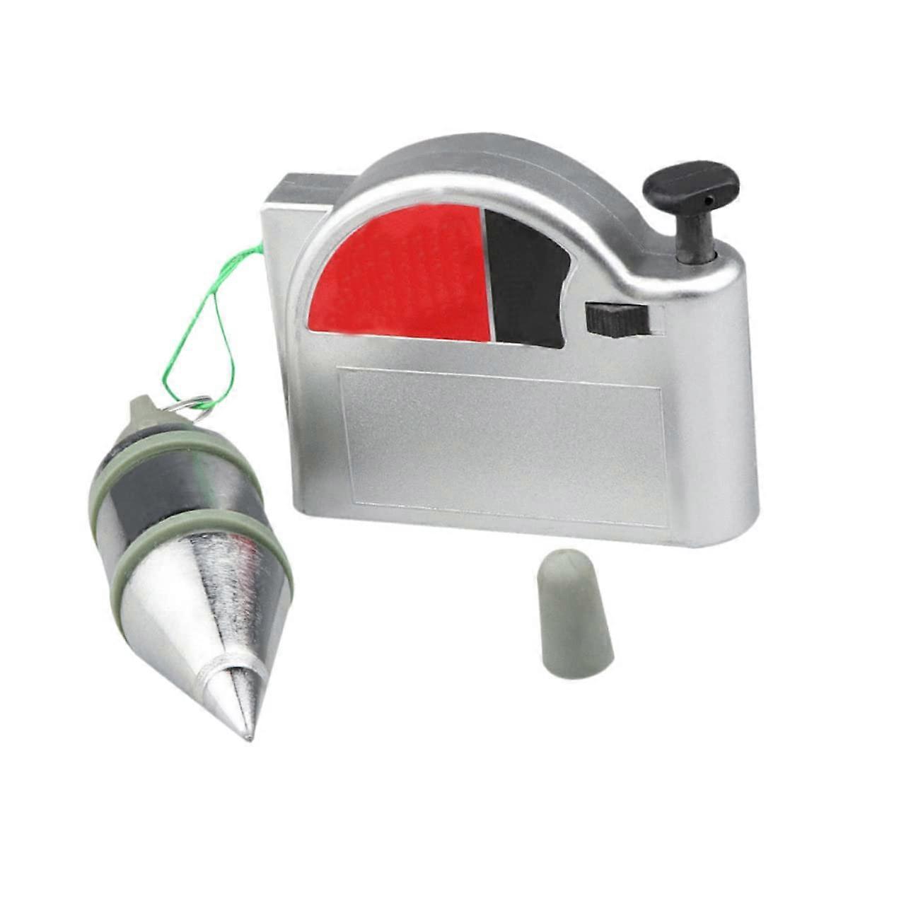 Self-Retracting Magnetic Ruler For Woodworking - Automatic Measuring Tool With Locking Function, 9.5x8 Cm