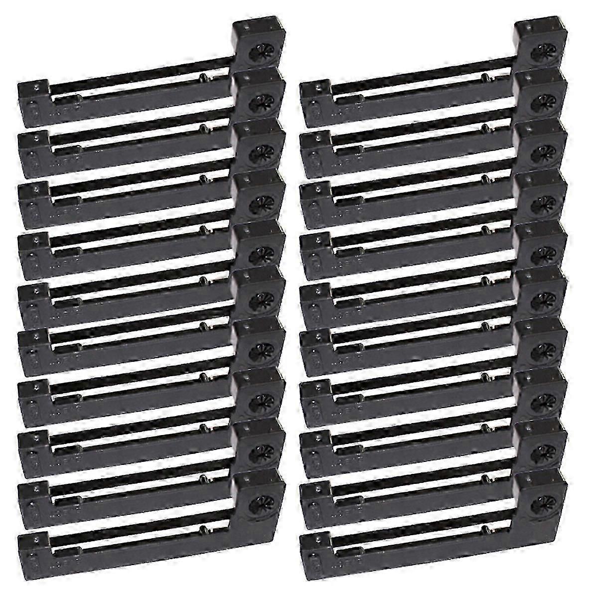 20 قطعة شريط خرطوشة شريط تاكسي أسود ERC-05 ERC05 يصلح لإبسون M150 M-150II M1500II M150II EC7000