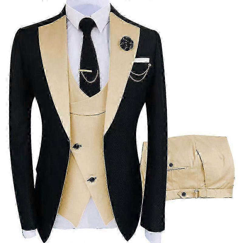 Sophisticated 3-piece tuxedo for evening events - jacket, trousers, vest