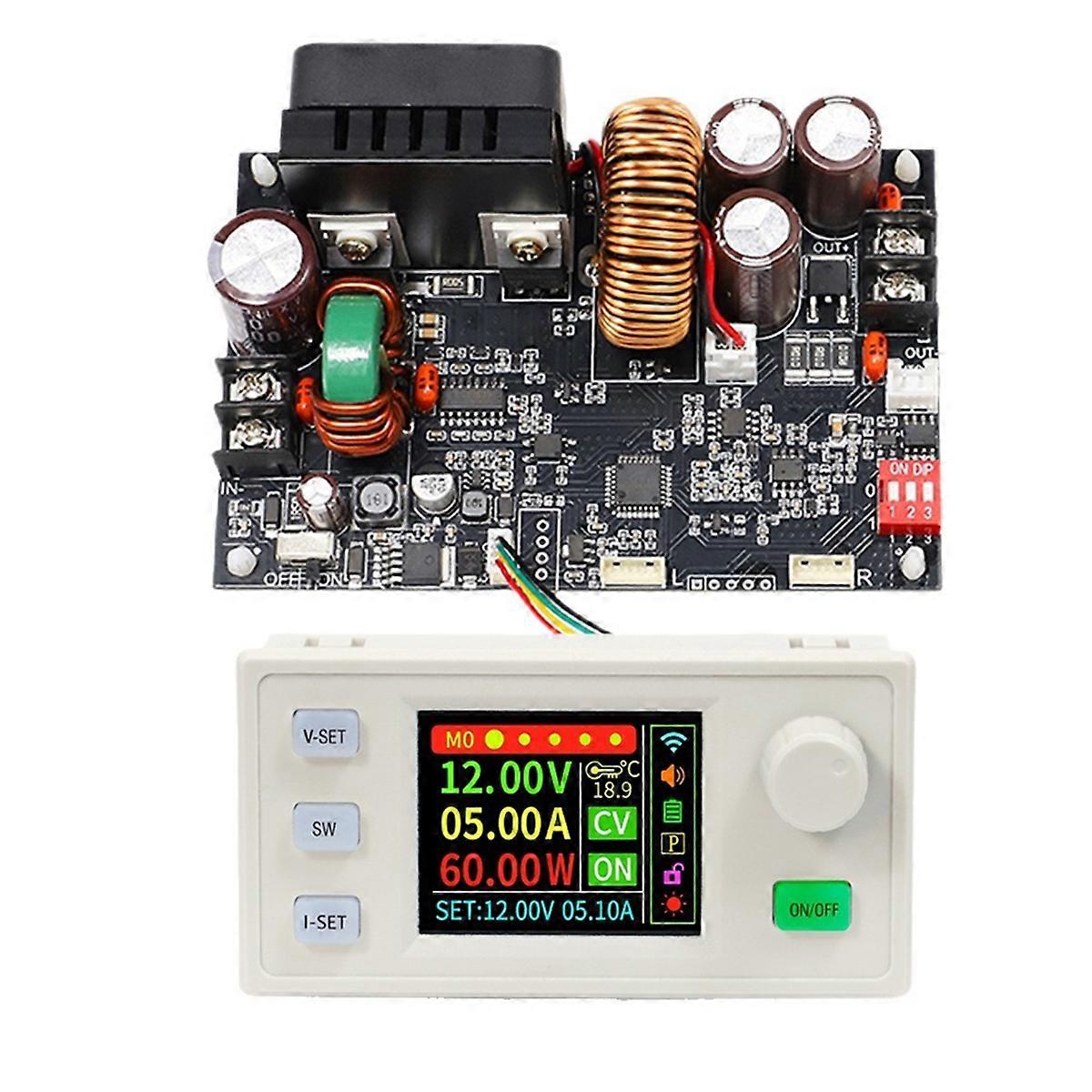 XY6020LS CNC DC Buck Boost Converter 20A 1200W Laboratory Power Regulator Constant Voltage and Current Charging Module