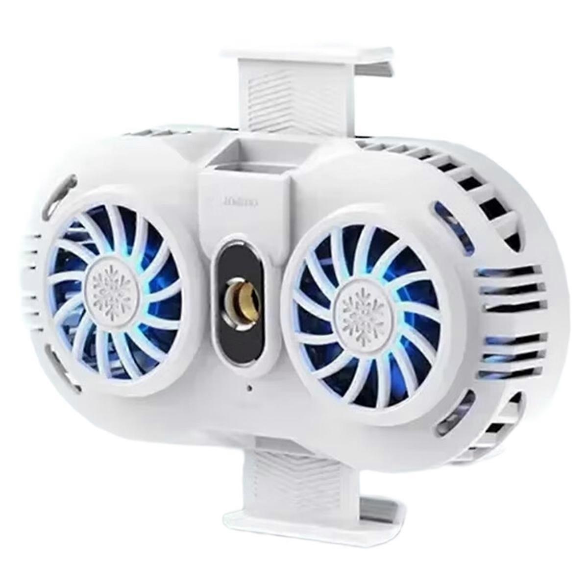 Mobile Phone Dual Cooling Fans 3 Speeds for IOS Android B