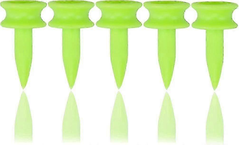 Small Green Golf Tees - 25MM Plastic Tees (1 inch)