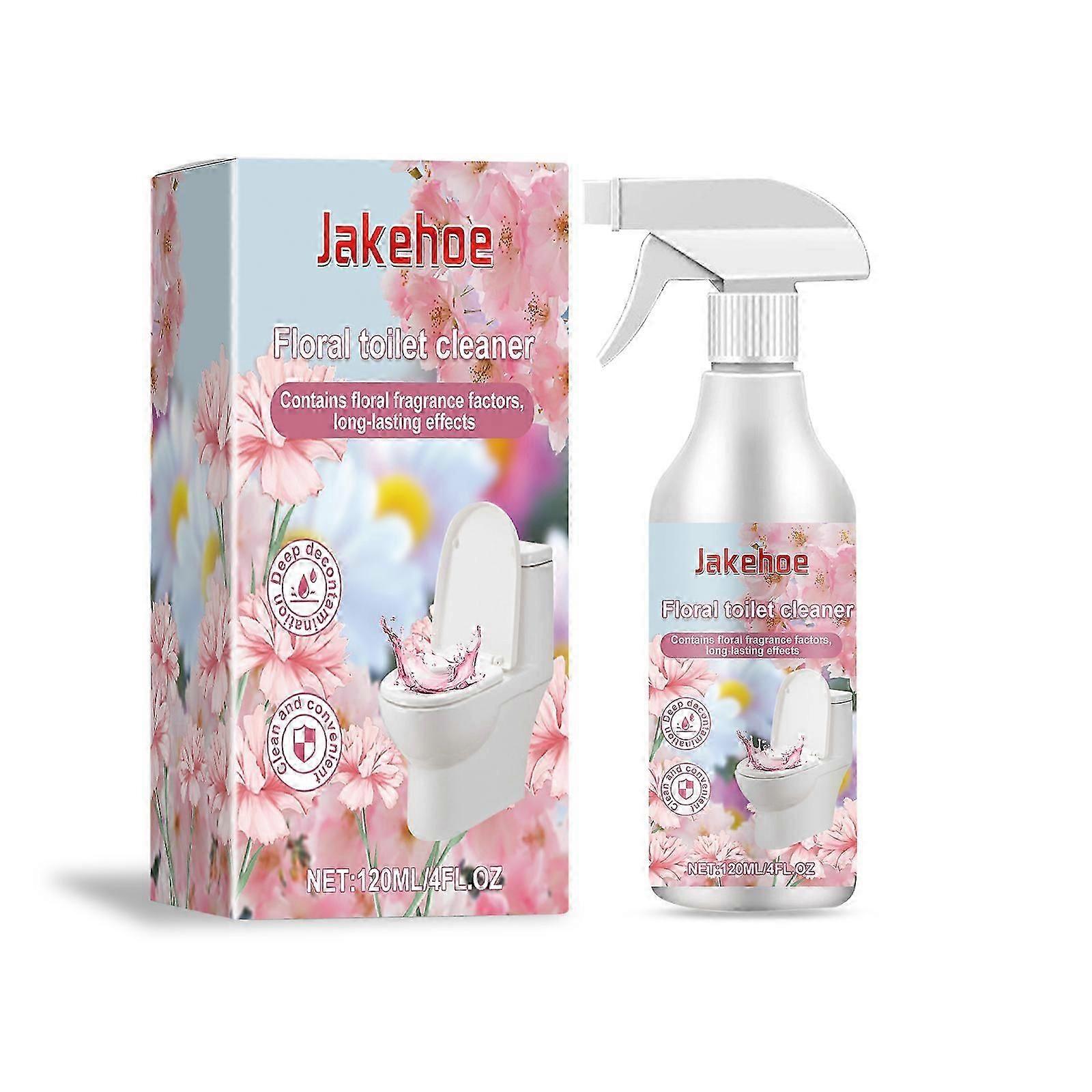 Jakehoe Floral WC Reiniger Eimer WC Reinigung Geruchsentfernung Duft WC Reinigungsmittel