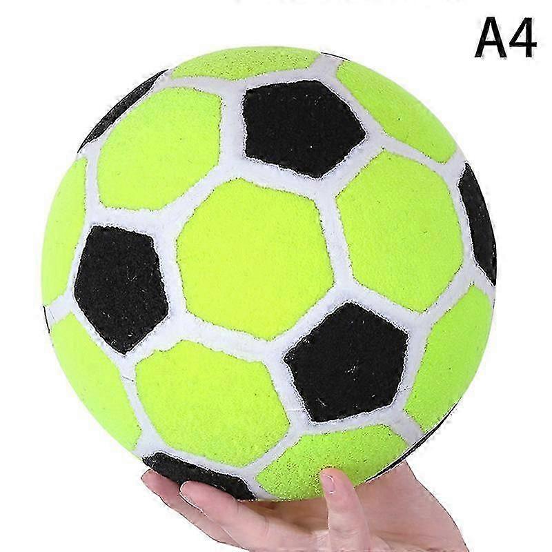 フットキックダーツゲーム用粘着性のあるサッカーボール、屋外インフレータブルフットボールターゲットボード用フェルトサッカーボール