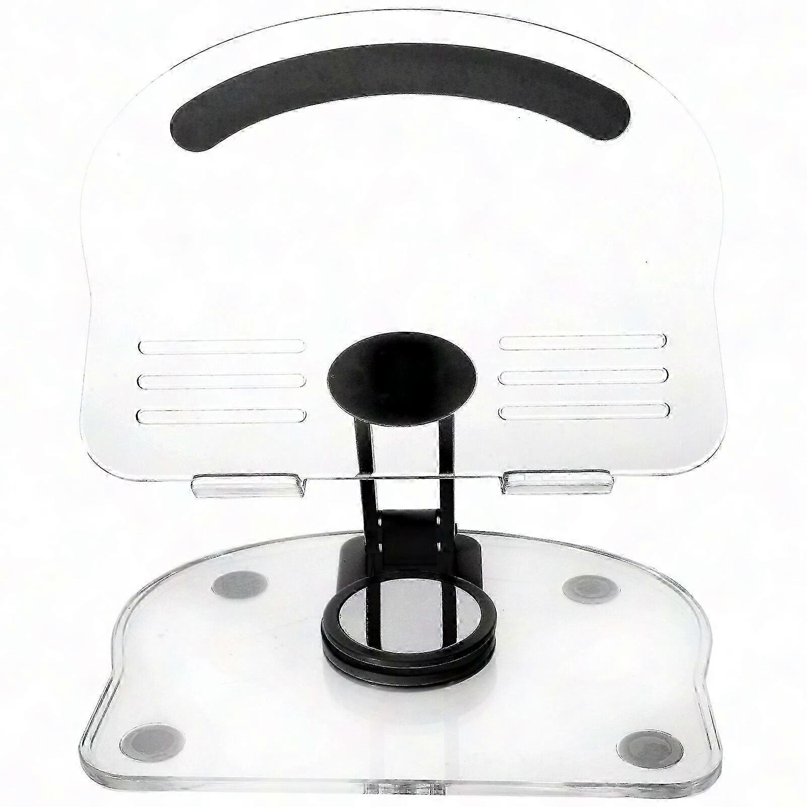 Foldable Tablet Stand for Desk, Stable & Adjustable Tablet Holder for iPad & Phones