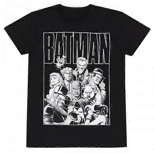 Batman Unisex Adult Rogues Gallery T-Shirt