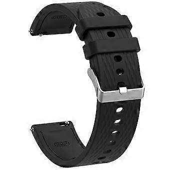 Für Oppo Watch X2 Mini Uhrenarmband 18mm Rhombic Texture Silikon Armband