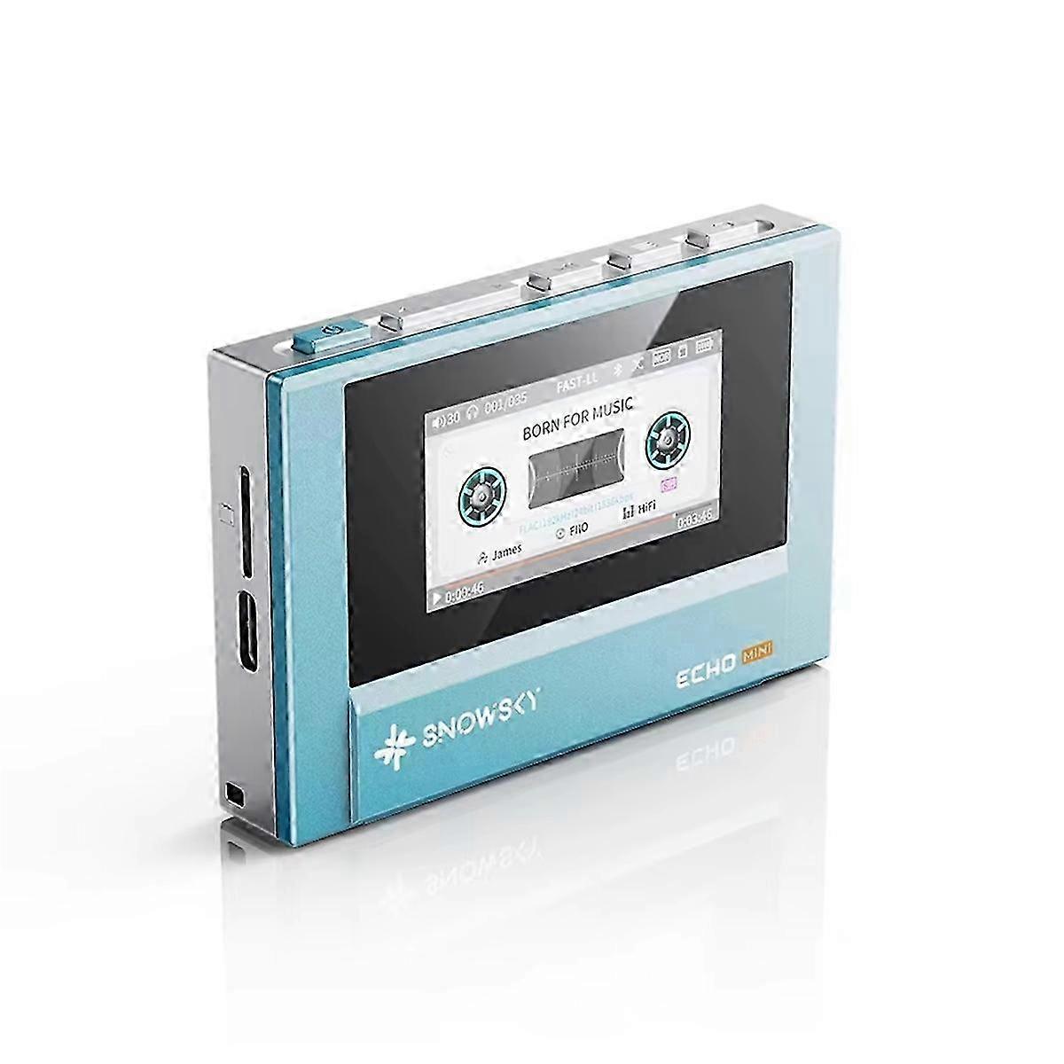 Mini Music Player Wireless Bluetooth Mp3 Player Blue