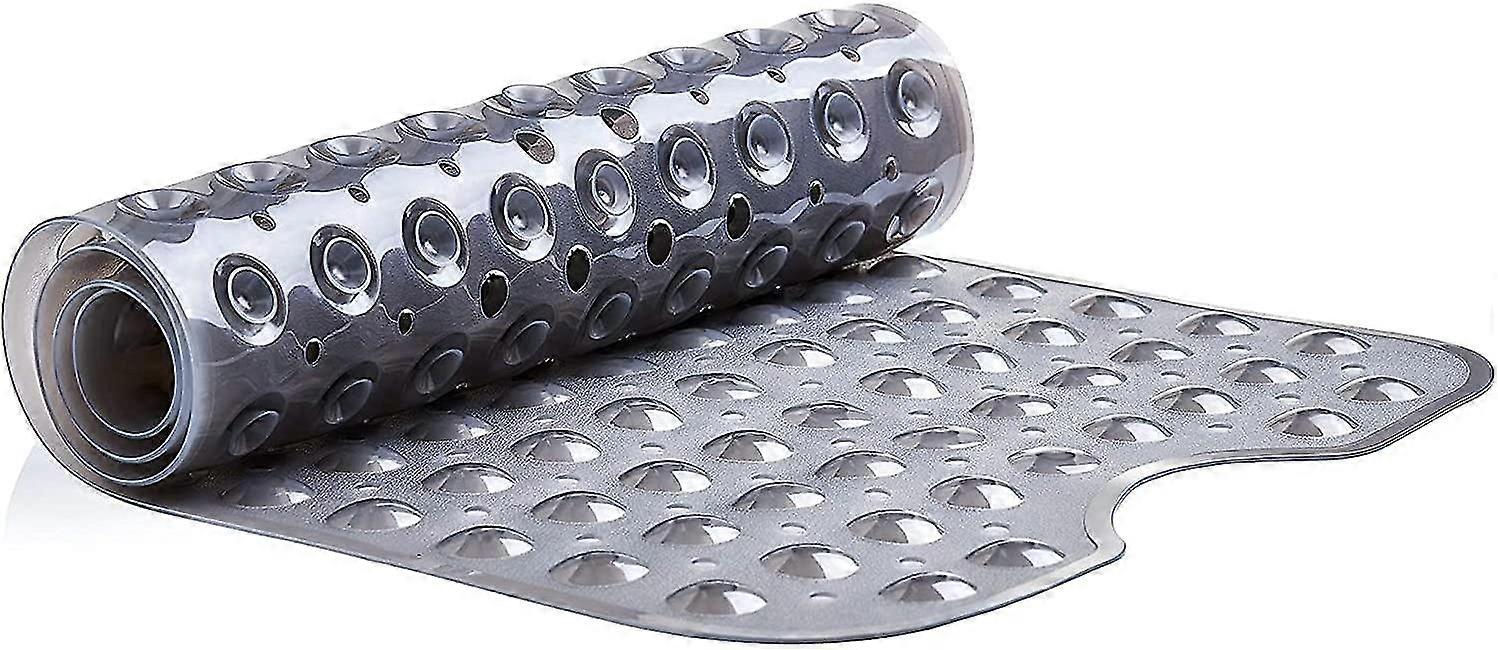 Non-slip Bath Mat 100x40cm Extra Long Bath Mat