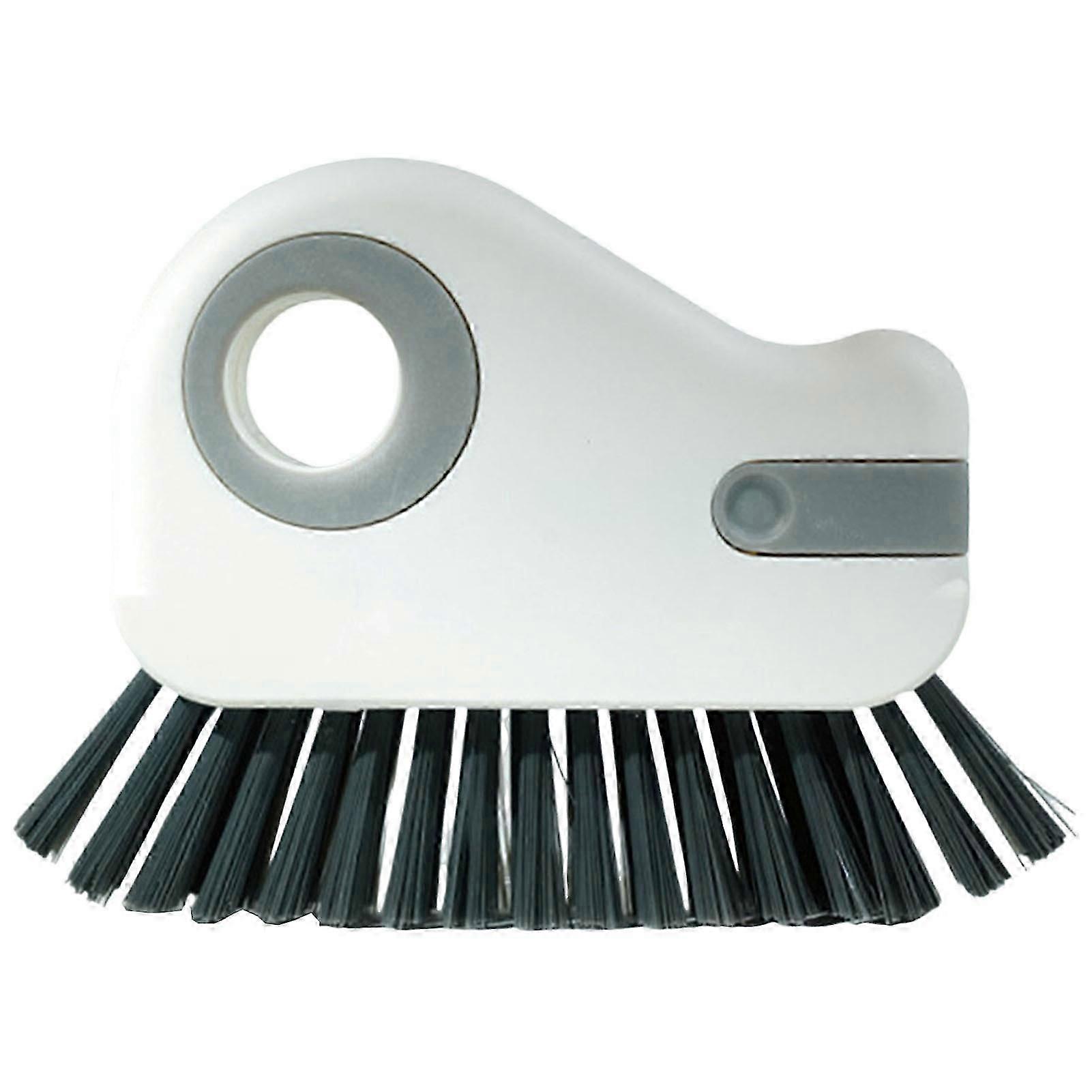 2 in 1 Window Slot Gap Brush Window Track Brushes with Built-in Spatula Suitable for Kitchens Windows Doors