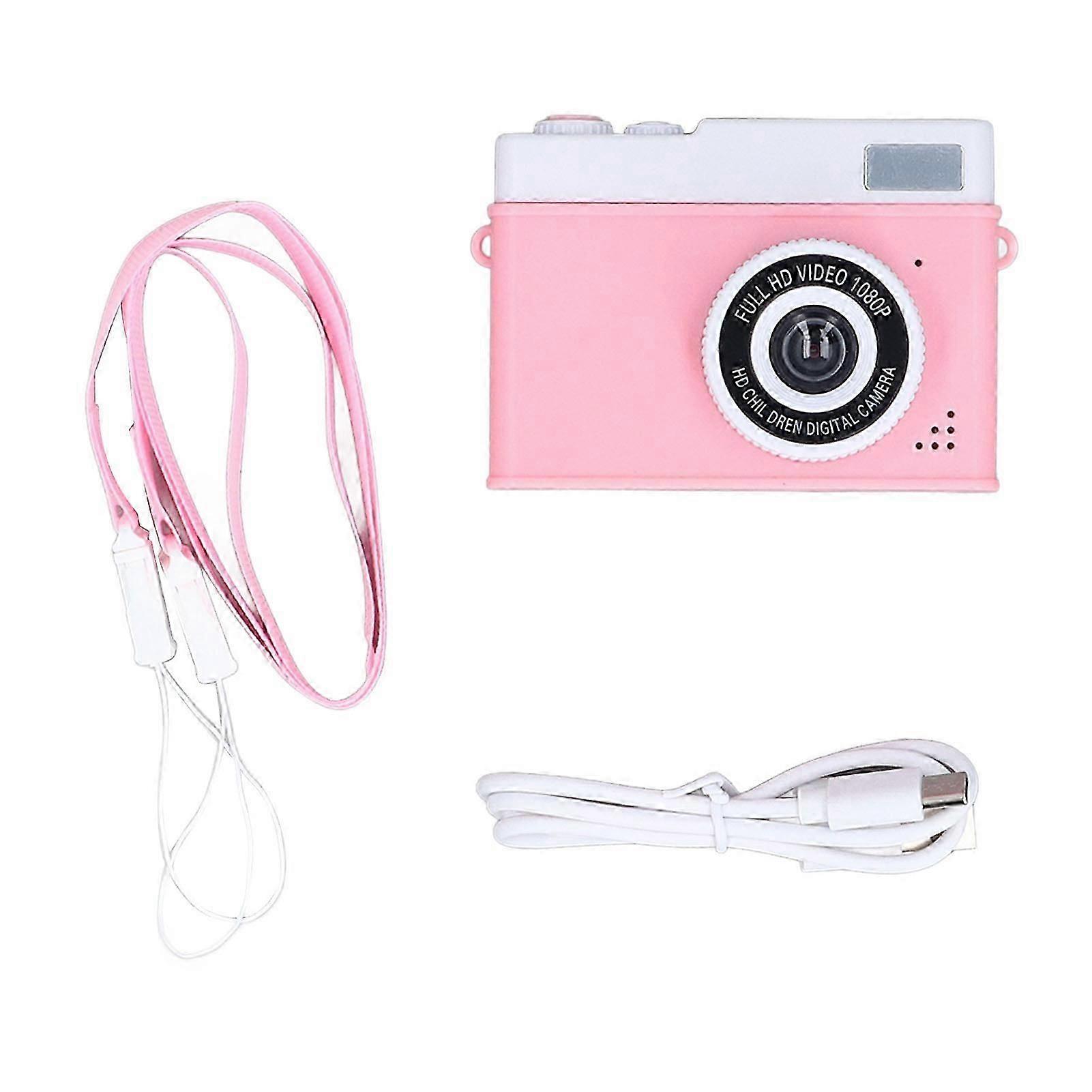 1080P Kids Digital Camera - Compact, Auto Focus, 4X Zoom, Perfect for Travel and Fun