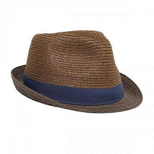 Atlas For Men Mens Two Tone Straw Hat
