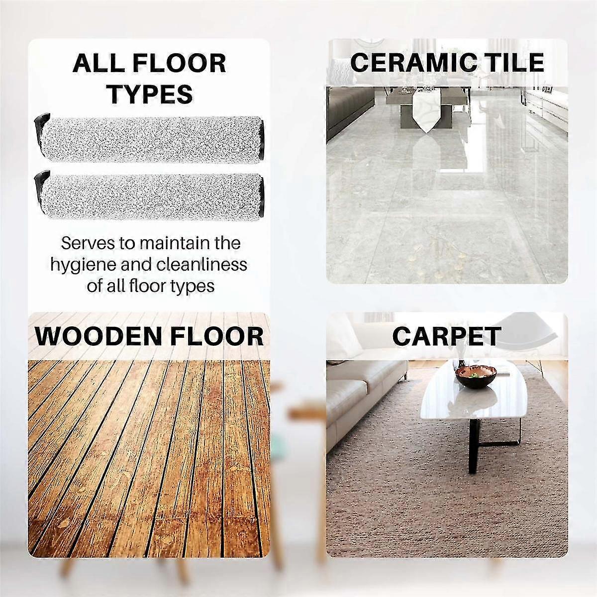 HEPA Filter Brush for Floor One S3, IFloor 3 Mop Vacuum for Wet and Dry Floors