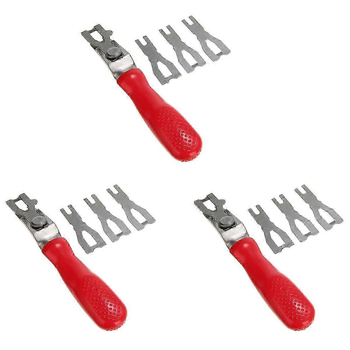 vinyl flooring welding cutting kit 3 blade