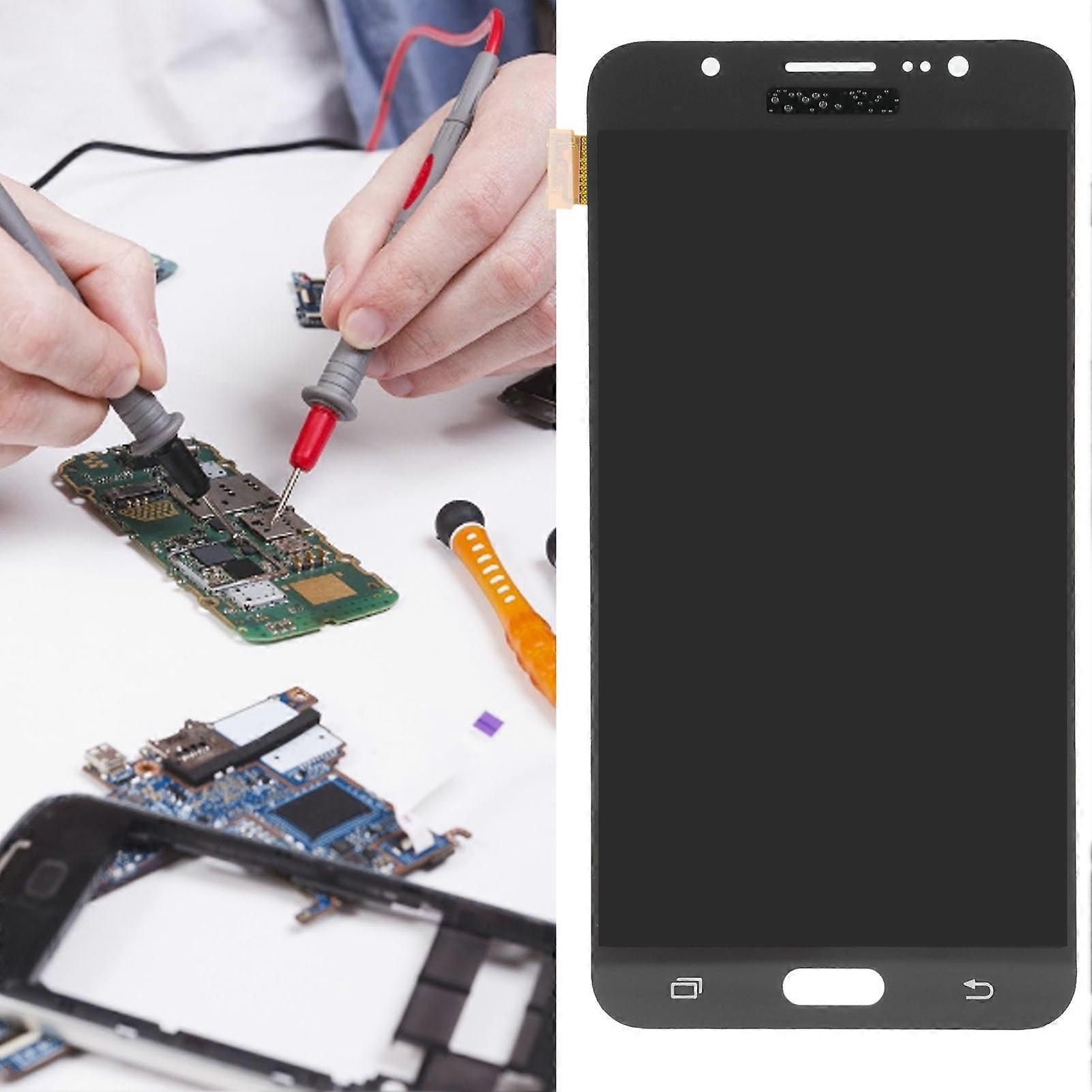 LCD Display Touch Screen Digitizer Assembly for J710 Black 134g