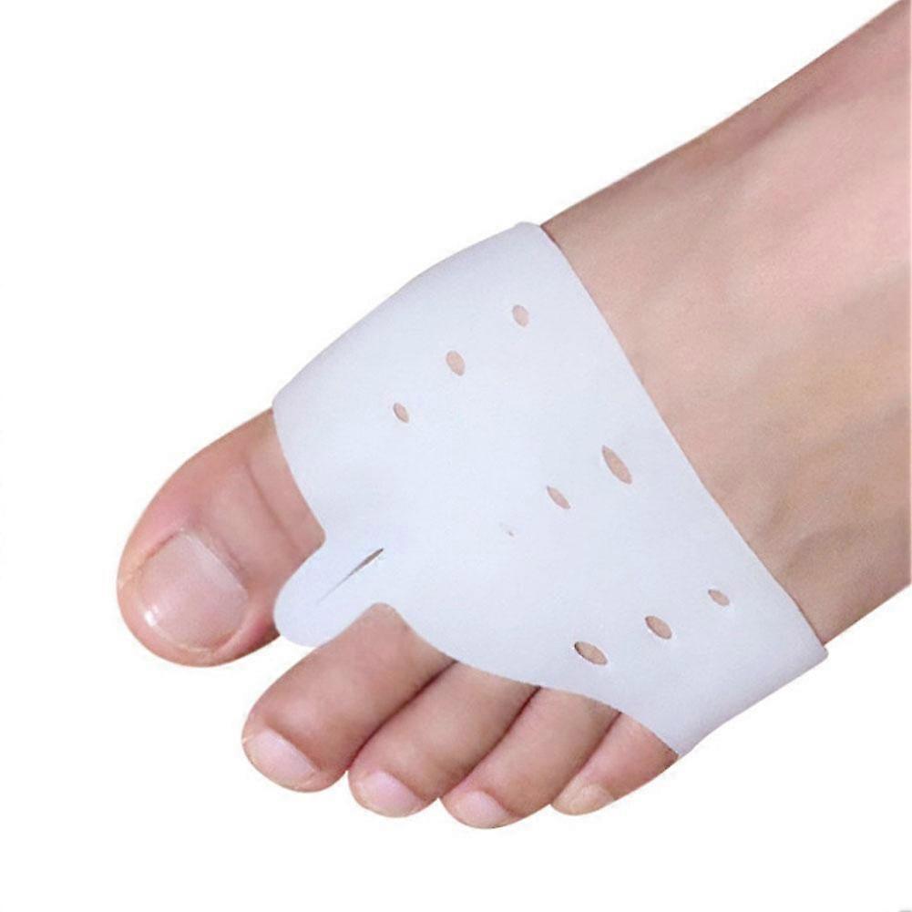 1X Forefoot Pads Prevent Slipping Faveolate Soft Silicone Front Foot Cus