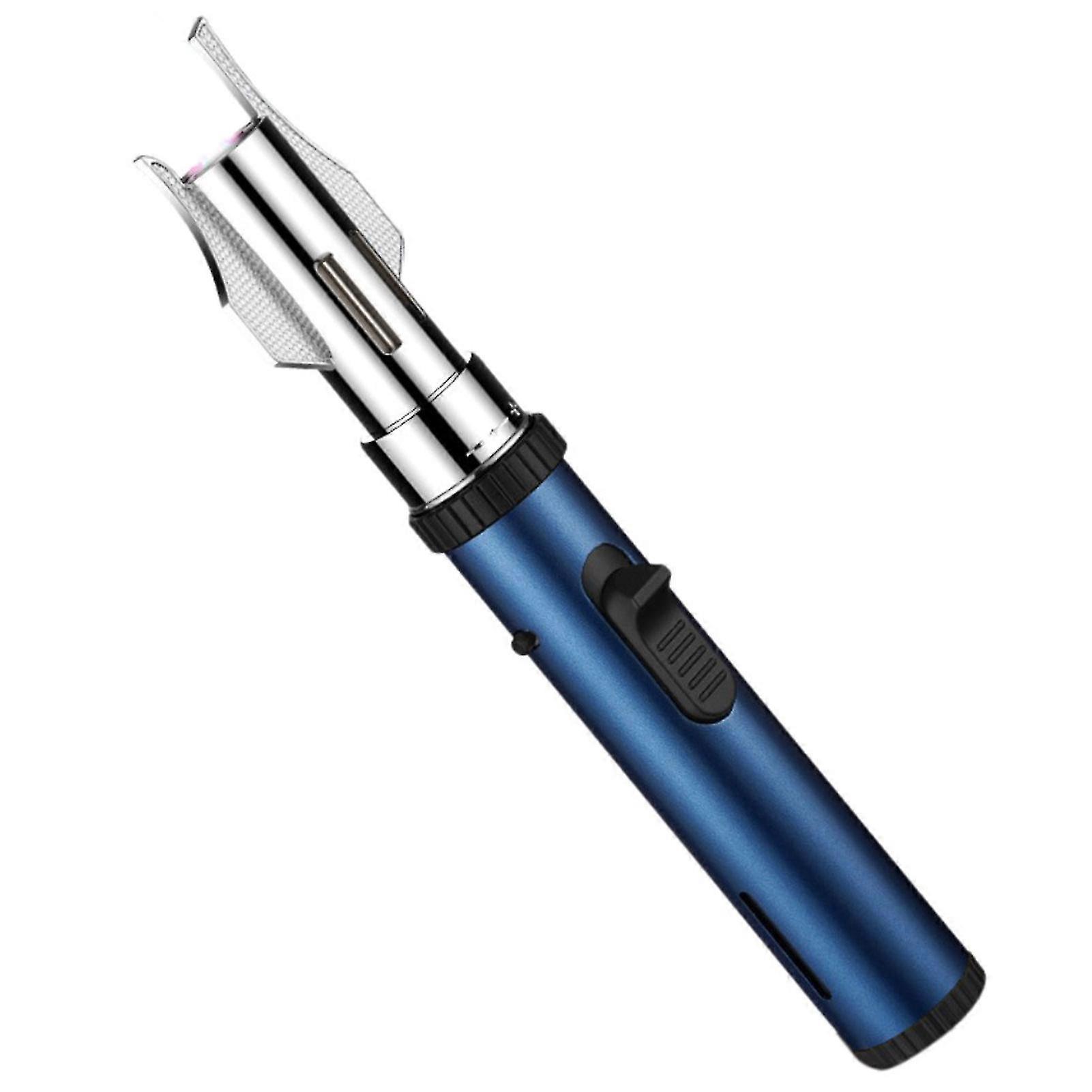 2025 Refillable Butane Jet-Torch Lighter For Cigars Adjustables Red Flames Inflatable Lighter for Camping