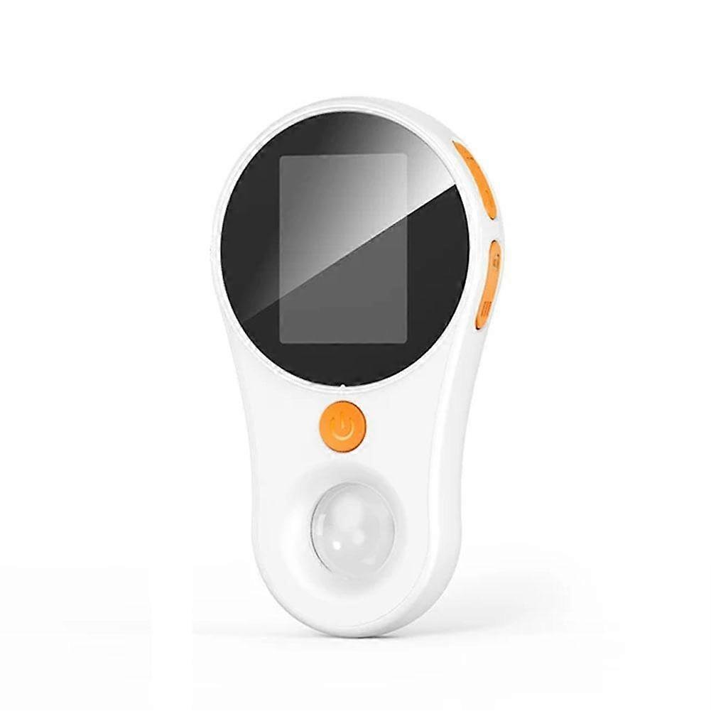 Digital Handheld Microscope Fixed Focus Lens Magnifier, 6.5Inch IPS Screen, 500x Magnification, LED Lights, White