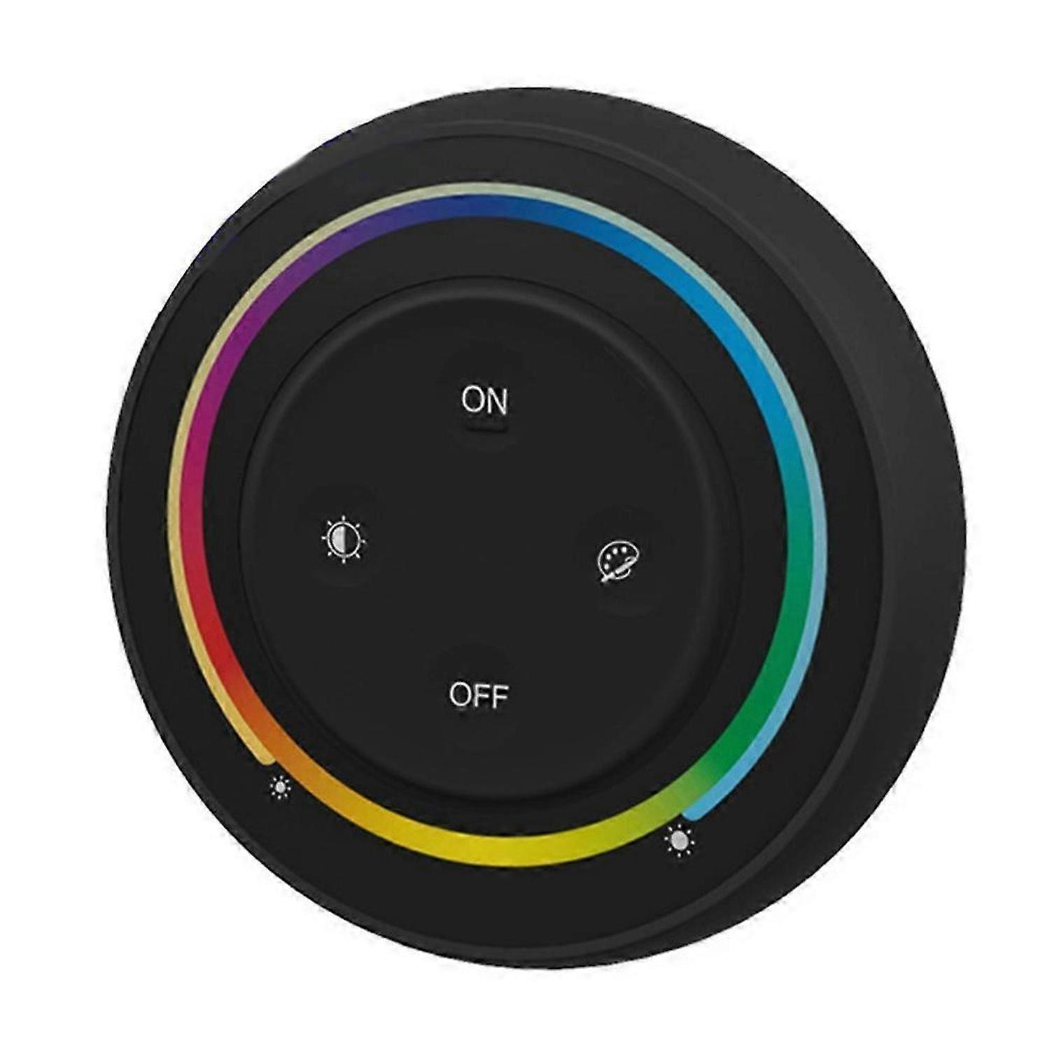 S2 2.4G Wireless RGBCCT Zone Panel Remote for Color Temperature RGB+CCT LED Strip Temperature Dimmer Switch A