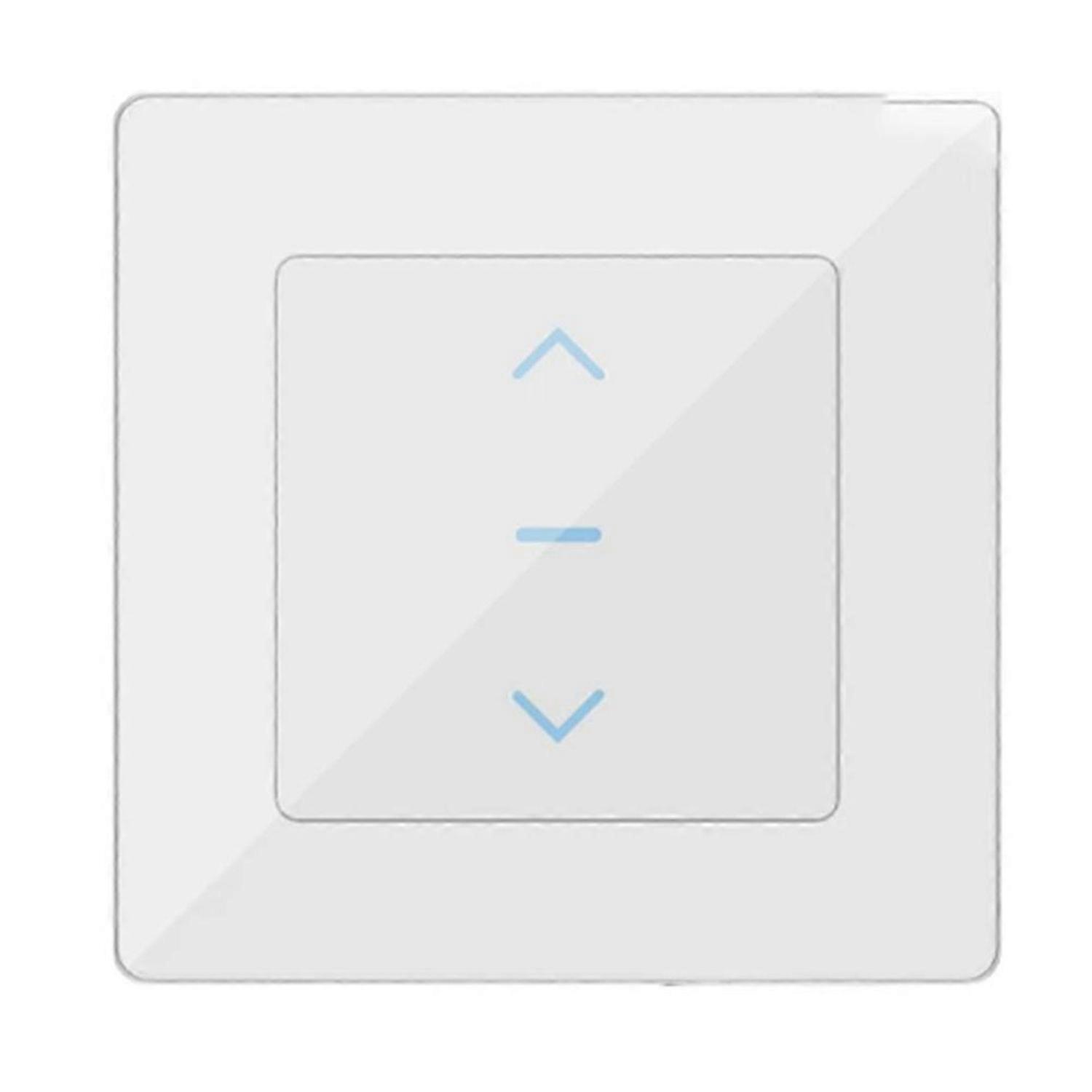 WiFi Smart Curtain Switch Touch Design white EU Plug