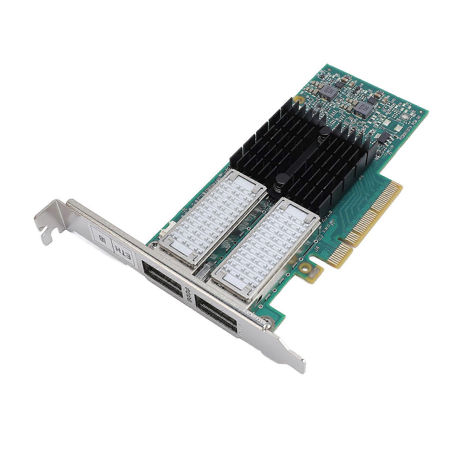 MCX354A FCCT Dual Port QSFP 40Gb/s PCIe 3.0 x8 Network Card