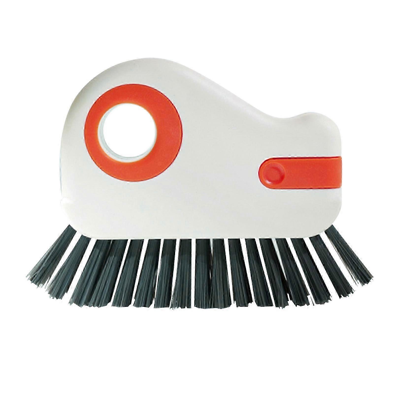 2-in-1 Orange Window Channel Cleaner Brushes - Multiple Pieces 2025
