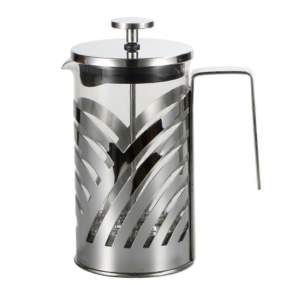 Heat Resistant Coffee Pot Multi Function Coffee Pot Press for Home 350ml
