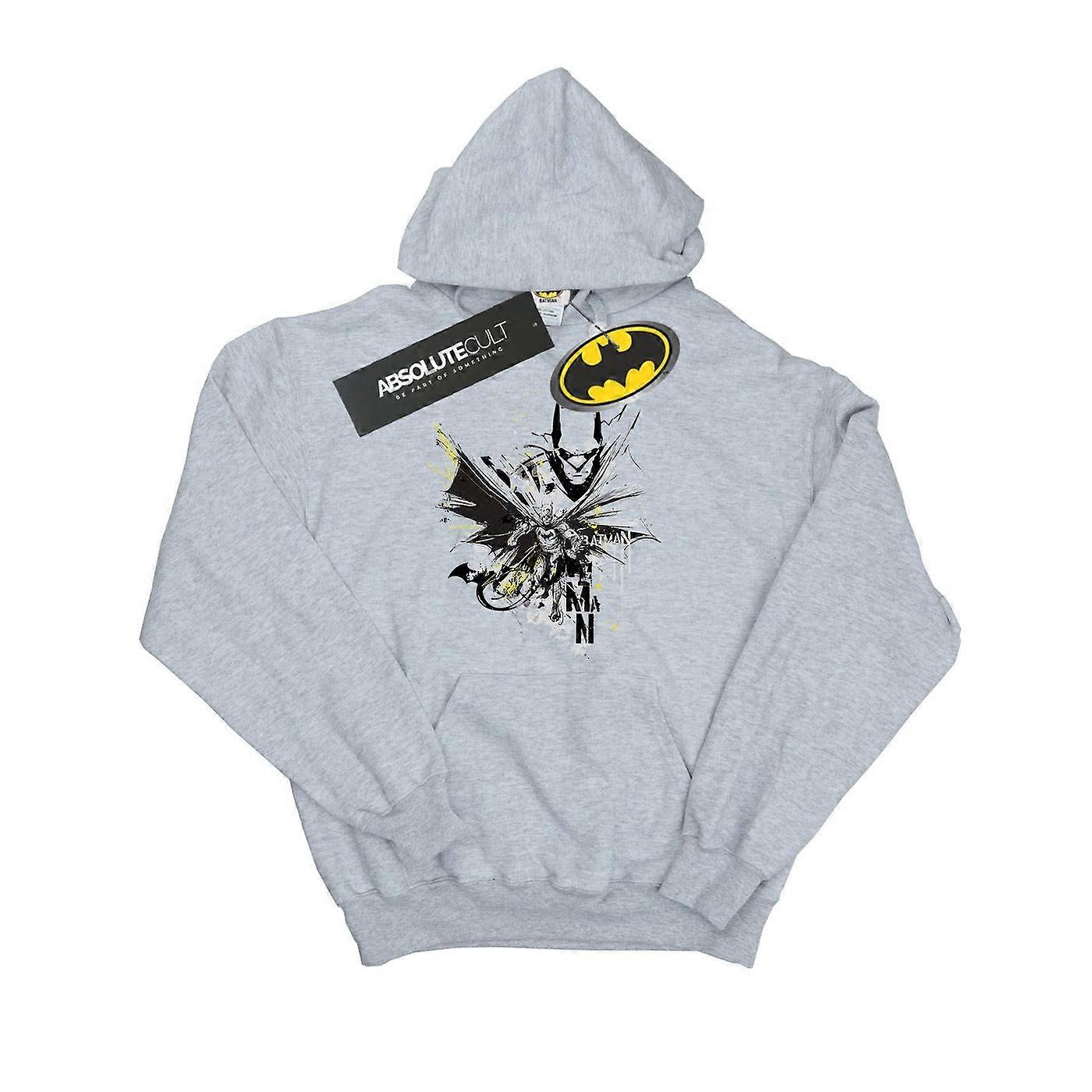 Moletom com Capuz Batman Batface Splash para Mulheres/Mulheres da DC Comics