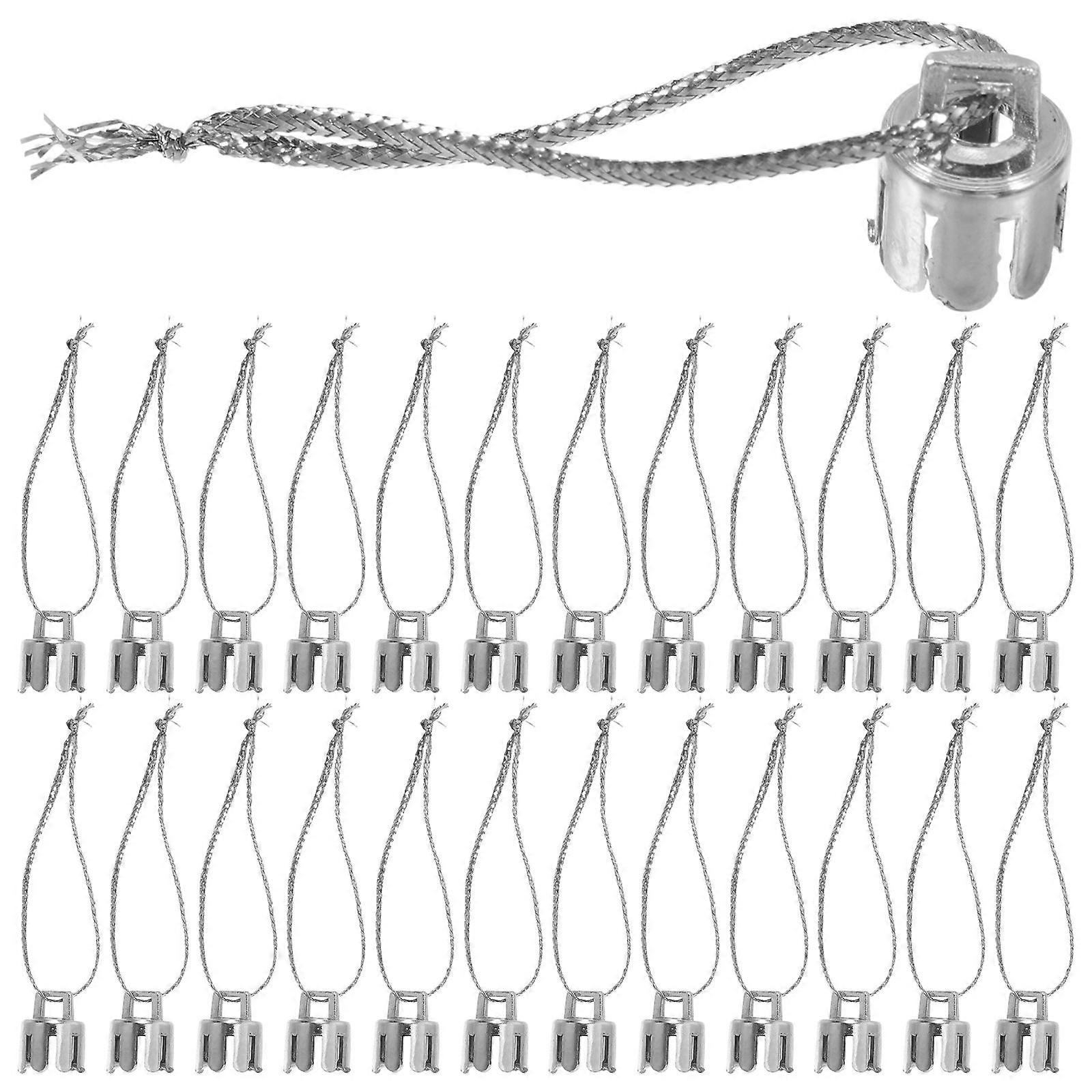 Plastic Xmas Ball Ornament Caps DIY Hangers Caps for 4000Pcs