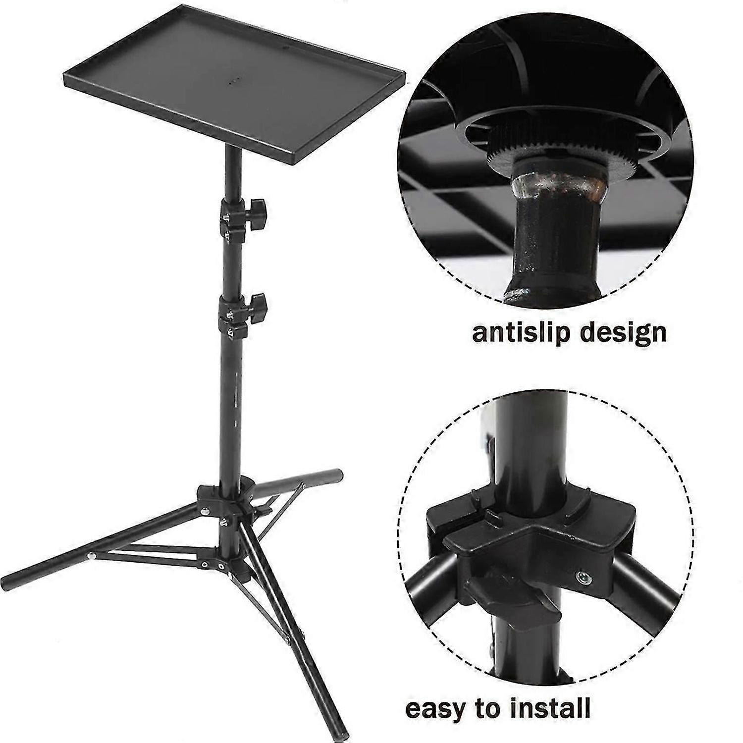 Projector Tray Stand Lift Telescopic Rod Live Broadcast Tripod Camera Projector Holder